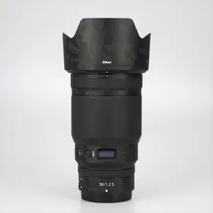 美本堂適用nikon尼康Z50 f1.2S鏡頭保護貼膜z50 1.2s碳纖維貼紙3M 進口貼膜 包膜 現貨-爆款