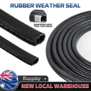 U Shape Automotive Van Door Edge Guards Rubber Seal Weatherstrip Pinchweld Trim