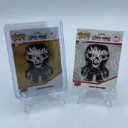 Upper Deck Funko Pop Card Marvel Lot Of 2 Crossbones 24 Gold Glitter And Common