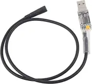 Electric Cycle Motor Programming Cable, Nylon Mid Motor Programming Cable, Lightweight Mid Drive Motor Programming Cable for Electric Cycle