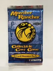 Monster Rancher 1st Edition Collectible Card Game Booster Pack Artbox New!