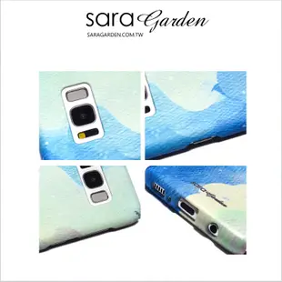 【Sara Garden】客製化 全包覆 硬殼 蘋果 iPhone6 iphone6s i6 i6s 手機殼 保護殼 水彩波浪