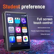 2.4-inch Touch Screen Bluetooth 5.0 FM Radio HiFi MP3 MP4 Music Player Speaker