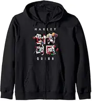 [DC Comics] Batman Harley Quad Zip Hoodie