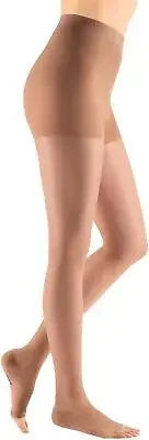 Mediven Sheer & Soft REG OPEN TOE Compression Stockings 15-20 MMHG Size I 1