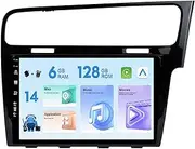 MISONDA 10" IPS Double Din Android 14 for VW Golf 7 MK7 GTI RHD 2012-2021 Car Stereo GPS Navi Head Unit Android Auto Carplay DSP SWC USB DAB FM AM WiFi 6G+128G