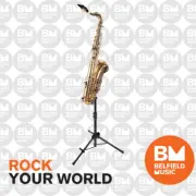 Gator Frameworks GFW-BNO-SAXTALL Tall Stand Alto/Tenor Sax - Brand New