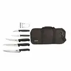 NEW CHEFTECH KNIFE BAG + VICTORINOX KNIFE APPRENTICE 7 PIECE SET Chef Roll