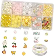 SHINEOFI 5 Sets Jewelry DIY Tools Craft Kit Fashion Teens Bands Make Charm Women Loom Making Teenage Bracelets Little Girl Jewelry Little Girl Earrings Jewelry Beads Acrylic