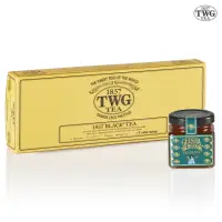 在飛比找momo購物網優惠-【TWG Tea】純棉茶包果醬雙享禮物組(1837黑茶 15