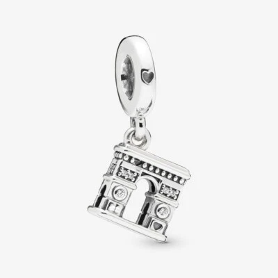 LIMITED EDITION New Pandora France Paris Arc de Triomphe Dangle Charm 798127CZ