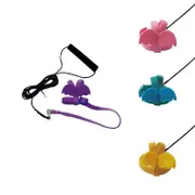 Adjustable Pet Parrot Bird Harness Lead Leash Flying Training Rope Cockatiel