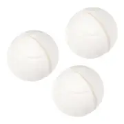 3 Pack Tennis Vibration Dampener, Shock Absorber Racket String Damping White