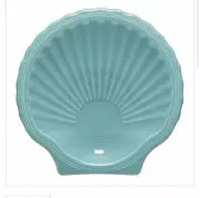 Fiesta ware Shell Plate in Turquoise