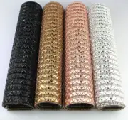 Glass Rhinestone Mesh Trim Hotfix Crystal Strass Applique Dress Craft Decoration