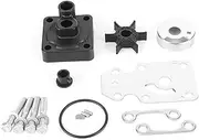 MARKGOO 6AH-W0078-02-00 Water Pump Impeller Repair Kit Replacement for Yamaha 4-Stroke Outboard 15 20 HP F15 F20 Boat Motor Engine Rebuild Parts Sierra 18-3479 6AH-W0078-00-00 6AH-W0078-01-00