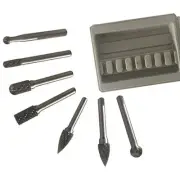 8 Pc. 1/4" Carbide Burr Set ATD-8160 Brand New!