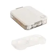 Dumpling Storage Box, Food Storage Container,Sealing Fresh Dumplings Storage Box for Food Storage, White