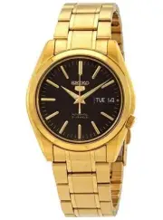 Seiko 5 Sports Black Dial 21 Jewels Casual Automatic Men's Watch SNKL50K1