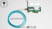 MCX311A-XCAT MELLANOX CX3-Pro PCIe3.0 SFP+ NIC MFM1T02A-SR AOC 1-30M NAS RDMA