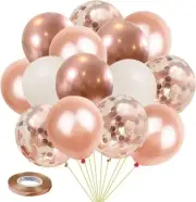 60 Globos para cumpleaños niñas Arco Globos bautizo 60pack Feliz Cumpleaños