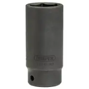 Draper 27mm Deep Impact Socket 1/2" Dr 6 Point Hex Chrome Vanadium Steel 12748