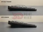 3D Printed Riser Feet for Logitech MX Keys Mini Wireless Illuminated Keyboard
