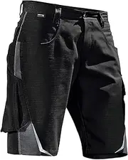 [KÜBLER Workwear] KÜBLER Pulsschlag Work Shorts, Men's Blended Work Shorts, Robust Work Shorts