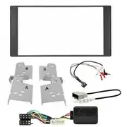 Aerpro Double DIN Head Unit Installation Kit - Black, FP8580K3
