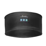 Catzon Sleep Headphones Bluetooth 5.0 Headband HD Stereo for Workout-Black