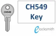 CH549 Key Fits Tool Box, Paddle, Whale Tail Lock, Caravan storage + others