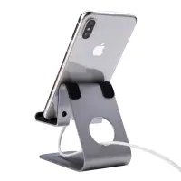 在飛比找momo購物網優惠-【Jokitech】鋁合金桌上型可調角度手機架平板架適用於4