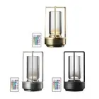 Touch Control Table Lamp Bedside Lamp Remote Control Desk Lamp Portable RGB 16