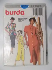 Burda 4025 Dress and Jacket Pattern Size 8-16