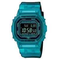 在飛比找momo購物網優惠-【CASIO 卡西歐】G-SHOCK 藍牙 半透明 漸變炫藍