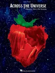 Across the Universe Beatles for Singers Vocal Piano Book NEW 000307010