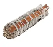 1 piece Smudge Stick White Sage Cinnamon Prosperity and Abundance