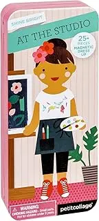 Petit Collage PTC269 Shine Bright: at The Studio Magnetic Dress Up Game