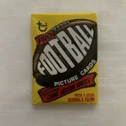 1977 Topps Football Wax Pack New Sealed Unopened Nos