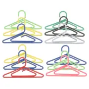 50 Pcs Creative Paper Hanger Mini Paperclip Office Bookmark Clips Clamp Clothes