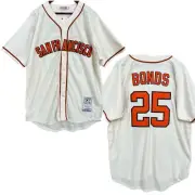 Vintage Barry Bonds San Francisco Giants Jersey Mitchell & Ness Cooperstown NWT