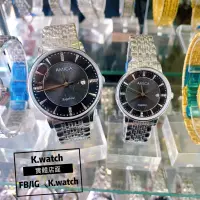 在飛比找蝦皮購物優惠-K.watch實體店✨AMICA 黑鑽時尚簡約對錶✨防水藍寶