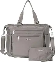 [Baggallini] Trifecta Convertible Backpack Crossbody Tote Bag-11x12 Lightweight Travel Bag W/RFID Phone Wristlet