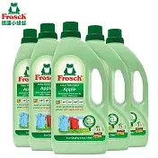 【箱購】Frosch德國小綠蛙 天然增豔洗衣精1500ml*5瓶