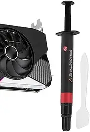 High Performance Thermal Paste, Thermal Paste For Cooling All Processors - Safe Liquid Metal Thermal Paste, Conductivity Thermal Silicone, Effective Heat Dissipation For Computers, Consoles