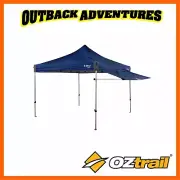 OZTRAIL GAZEBO REMOVABLE AWNING KIT FITS 3M GAZEBO -BLUE NEW MODEL