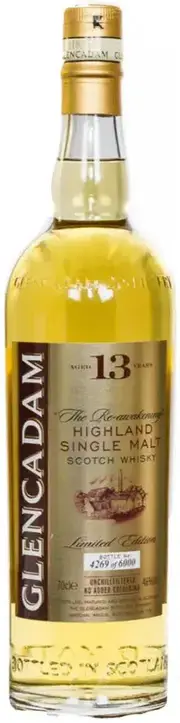 Glencadam 13 Year Old Single Malt Scotch Whisky 700ml