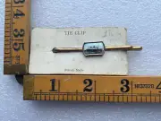 RMS QUEEN ELIZABETH TIE CLIP CUNARD LINE FLAG STEAMSHIP LINER SHIP WHITE STAR SS