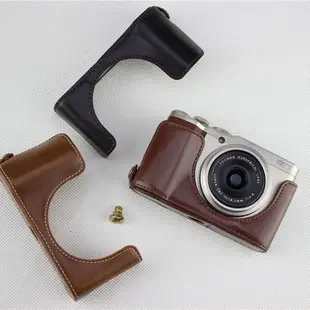 FUJIFILM/富士XF10數位相機包皮套 真皮底座半組富士相機保護套