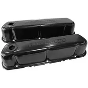Aeroflow Black Steel Valve Covers SB Ford, AF1822-5002